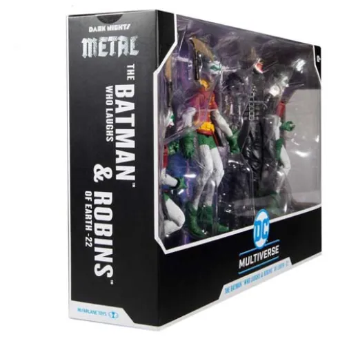 DC Pack 4 Figuras Collector Multipack The Batman Who Laughs with the Robins of Earth 18 cm McFarlane Toys