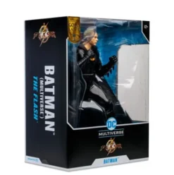 DC The Flash Movie Estatua Batman Multiverse Unmasked (Gold Label) 30 cm