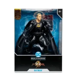 DC The Flash Movie Estatua Batman Multiverse Unmasked (Gold Label) 30 cm