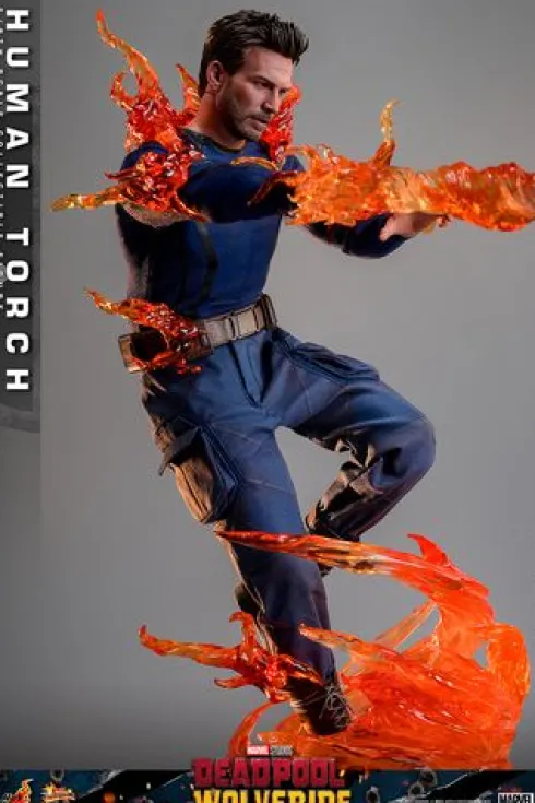 Deadpool and Wolverine Figura Movie Masterpiece 1/6 Antorcha Humana