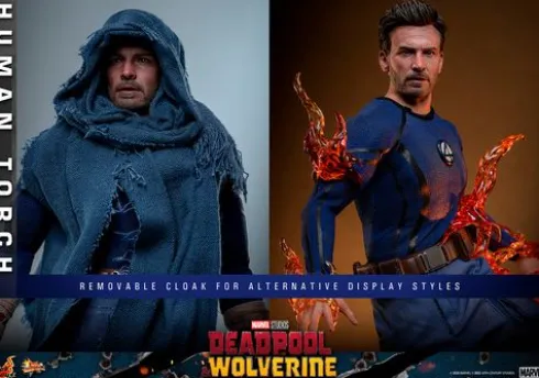 Deadpool and Wolverine Figura Movie Masterpiece 1/6 Antorcha Humana