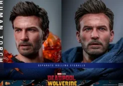 Deadpool and Wolverine Figura Movie Masterpiece 1/6 Antorcha Humana