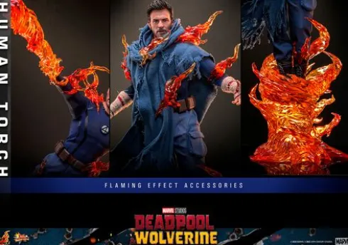 Deadpool and Wolverine Figura Movie Masterpiece 1/6 Antorcha Humana