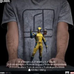 Deadpool 3 Estatua 1/10 Art Scale Wolverine & Headpool 22 cm