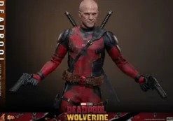 Deadpool & Wolverine Movie Masterpiece Figura 1/6 Deadpool (Battling Version) 30 cm