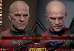 Deadpool & Wolverine Movie Masterpiece Figura 1/6 Deadpool (Battling Version) 30 cm