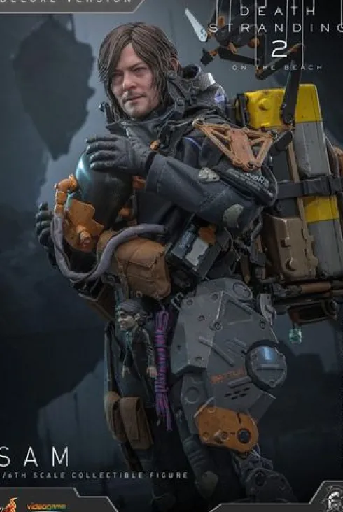 Death Stranding 2: On the Beach Figura Videogame Masterpiece 1/6 Sam (Deluxe Version) 31 cm