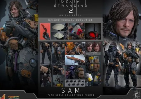 Death Stranding 2: On the Beach Figura Videogame Masterpiece 1/6 Sam (Deluxe Version) 31 cm