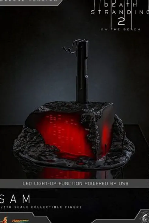 Death Stranding 2: On the Beach Figura Videogame Masterpiece 1/6 Sam (Deluxe Version) 31 cm