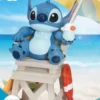 Disney Diorama PVC D-Stage Stitch Summer Vibe 16 cm