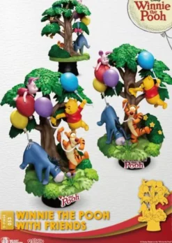 Disney Diorama PVC D-Stage Winnie The Pooh With Friends 16 cm