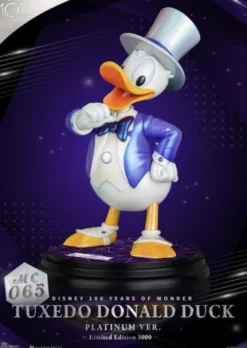 Disney 100th Estatua Master Craft Tuxedo Donald Duck (Platinum Ver.)
