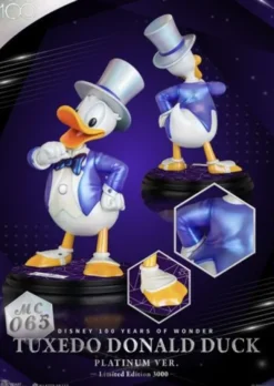 Disney 100th Estatua Master Craft Tuxedo Donald Duck (Platinum Ver.)