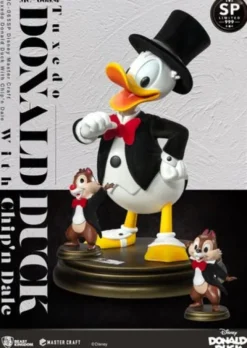 Disney 100th Estatua Master Craft Tuxedo Donald Duck (Chip’n und Dale) 40 cm