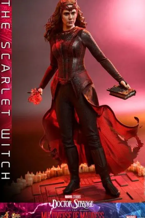 Doctor Strange en el Multiverso de la Locura Figura Movie Masterpiece 1/6 The Scarlet Witch 28 cm