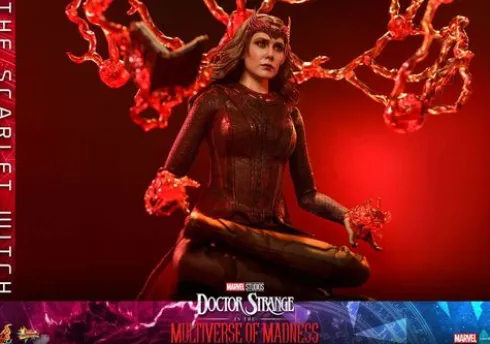 Doctor Strange en el Multiverso de la Locura Figura Movie Masterpiece 1/6 The Scarlet Witch 28 cm