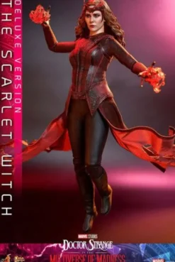 Doctor Strange en el Multiverso de la Locura Figura Movie Masterpiece 1/6 The Scarlet Witch (Deluxe Version) 28 cm