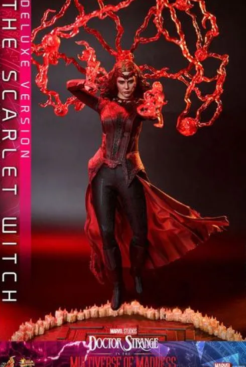 Doctor Strange en el Multiverso de la Locura Figura Movie Masterpiece 1/6 The Scarlet Witch (Deluxe Version) 28 cm