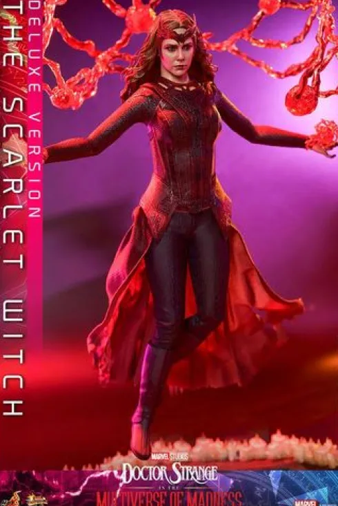 Doctor Strange en el Multiverso de la Locura Figura Movie Masterpiece 1/6 The Scarlet Witch (Deluxe Version) 28 cm
