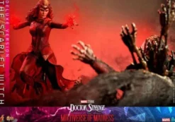 Doctor Strange en el Multiverso de la Locura Figura Movie Masterpiece 1/6 The Scarlet Witch (Deluxe Version) 28 cm