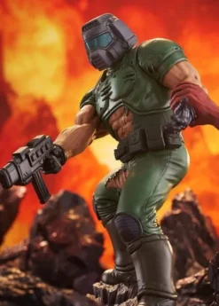 Doom Estatua PVC Pop Up Parade Doom Marine 17 cm