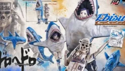 Dorohedoro Figura FigZero 1/6 Ebisu Peace Sharks Mascot Ver. 24 cm