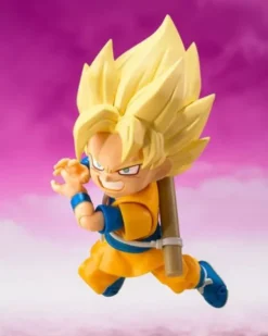 Dragon Ball Figura S.H.Figuarts Super Saiyan Son Goku (mini) Daima 8 cm