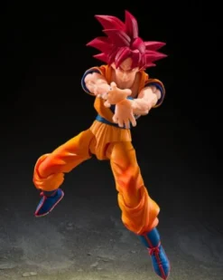 Dragon Ball Super Figura SH-Figuarts Super Saiyan God Son Goku (God Aura) 15 cm