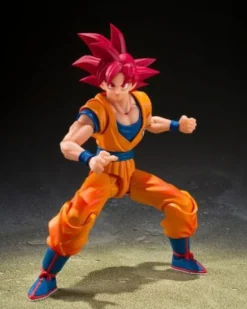 Dragon Ball Super Figura SH-Figuarts Super Saiyan God Son Goku (God Aura) 15 cm