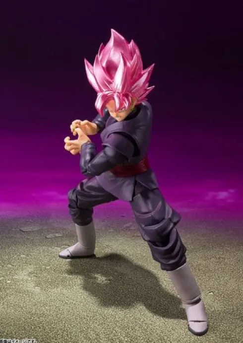 Dragon Ball Super Figura S.H. Figuarts Goku Black – Super Saiyan Rose Reissue 14 cm