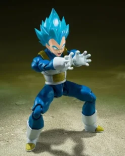 Dragon Ball Super Figura S.H. Figuarts Super Saiyan God Super Saiyan Vegeta -Unwavering Saiyan Pride- 14 cm