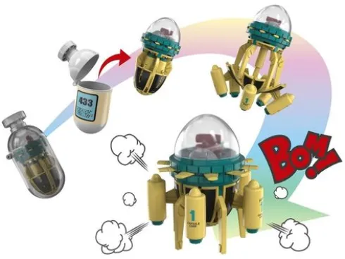 Dragon Ball Z Figura Changearts Hoi-Poi Cápsula No. 433 Trunks’s Time Machine 8 cm