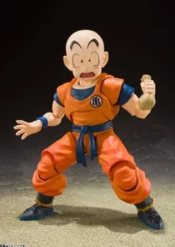 Dragon Ball Z Figura SH-Figuarts Krillin-Earth’s Strongest Man (nueva edición) 17 cm