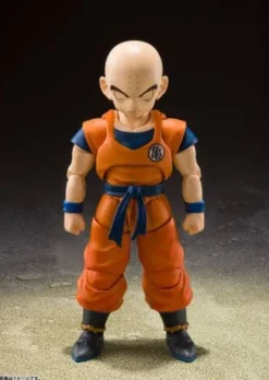 Dragon Ball Z Figura SH-Figuarts Krillin-Earth’s Strongest Man (nueva edición) 17 cm