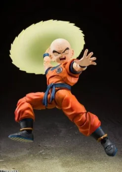 Dragon Ball Z Figura SH-Figuarts Krillin-Earth’s Strongest Man (nueva edición) 17 cm