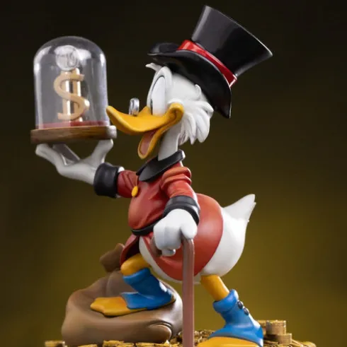 Duck Tales Estatua 1/10 Art Scale Uncle Scrooge McDuck 17 cm
