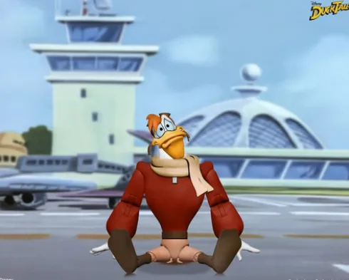 DuckTales Ultimate Figura Launchpad McQuack 18 cm