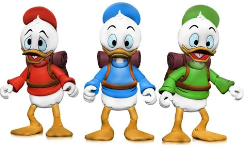 DuckTales Ultimate Figuras Pack de 3 Huey, Dewey, and Louie 18 cm