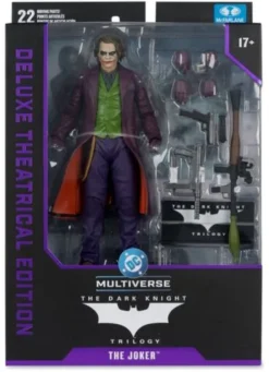 El caballero oscuro DC Multiverse Deluxe Theatrical Edition Figura Joker 18 cm