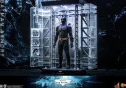 El caballero oscuro: La leyenda renace Figuras y Diorama Movie Masterpiece 1/6 Batman Armory with Bruce Wayne 30 cm