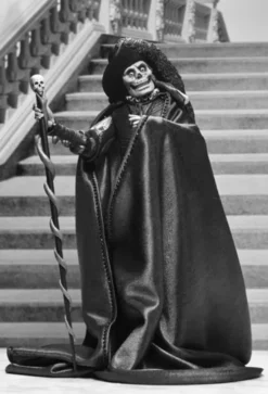 El fantasma de la ópera (1925) Ultimate Figura Masque of the Red Death (B&W) 18 cm