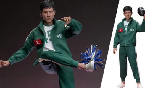 El Juego del Calamar Figura Netflix Masterpiece 1/6 Seong Gi-hun