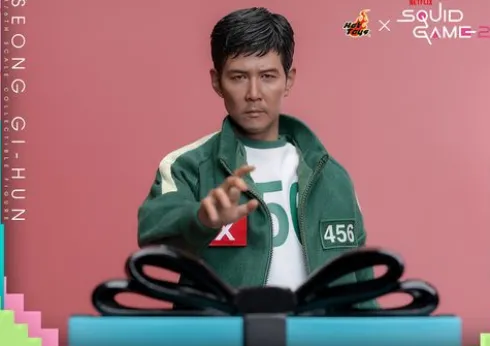 El Juego del Calamar Figura Netflix Masterpiece 1/6 Seong Gi-hun
