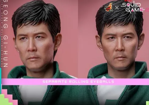 El Juego del Calamar Figura Netflix Masterpiece 1/6 Seong Gi-hun