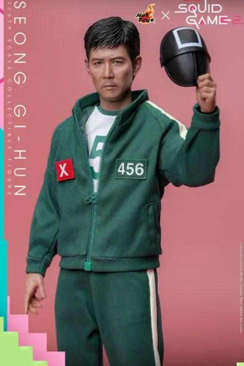 El Juego del Calamar Figura Netflix Masterpiece 1/6 Seong Gi-hun