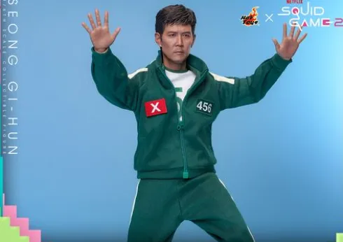 El Juego del Calamar Figura Netflix Masterpiece 1/6 Seong Gi-hun