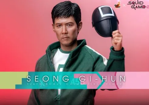 El Juego del Calamar Figura Netflix Masterpiece 1/6 Seong Gi-hun