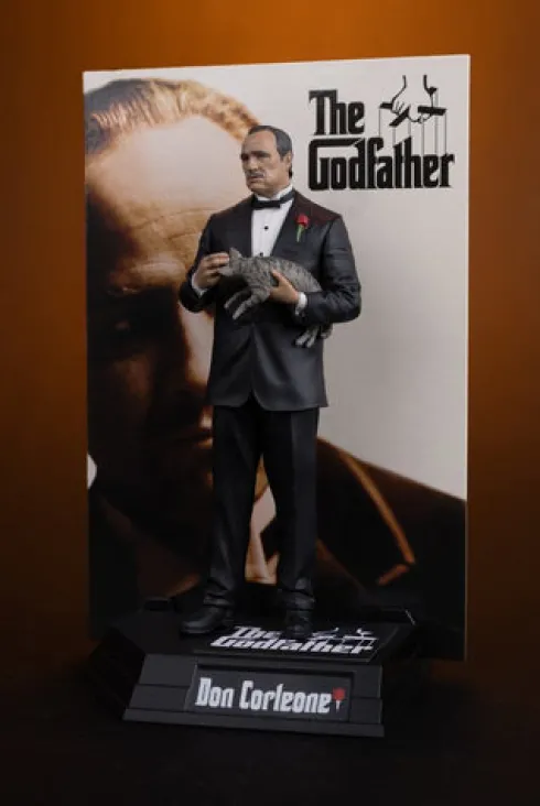 El Padrino Movie Maniacs Paramount Figura Don Corleone 17 cm