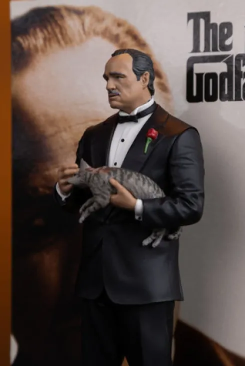 El Padrino Movie Maniacs Paramount Figura Don Corleone 17 cm