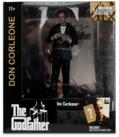 El Padrino Movie Maniacs Paramount Figura Don Corleone 17 cm